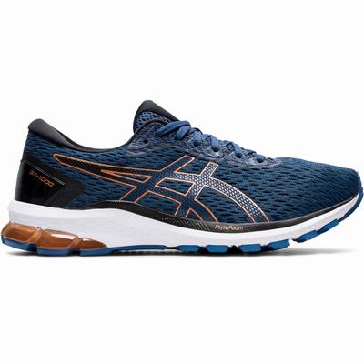 Asics Gt-1000 9 - Miesten Juoksukengät - Laivastonsininen